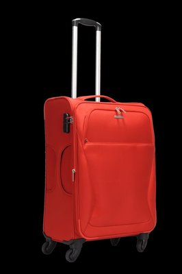 紅色布面行李箱28吋