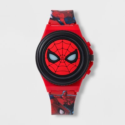 現貨 美國  蜘蛛人 熱賣款 兒童 男童 手錶 掀蓋電子錶 學習手錶 生日禮 聖誕禮
