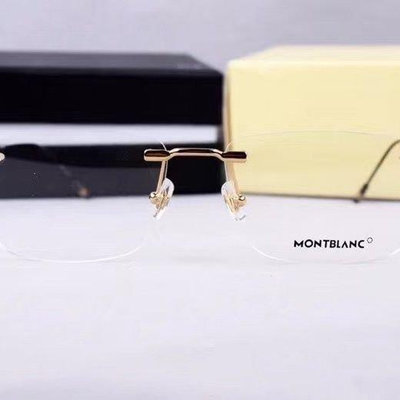 熱賣精選新品直出促銷 Montblanc 新款男女款眼鏡框無框款合金架休閑商務光學眼鏡架MB0049新品直出促銷明星同款 經典爆款 直出明星同款 經典爆款 直出