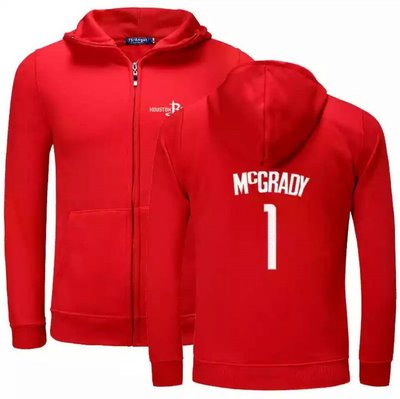 💖Tracy McGrady棉運動厚外套💖NBA球衣火箭隊Adidas愛迪達T-Mac棒球籃球風衣休閒薄夾克男739