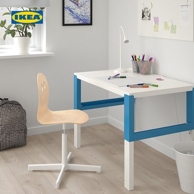 熱賣中 IKEA宜家VALFRED瓦爾弗雷德/SIBBEN西本電腦椅升降椅兒~