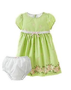 (((出清!!))) 二手 ~ 美國 GYMBOREE 緞帶蝴蝶結 花裙擺 蘋果綠 洋裝禮服 (5T)