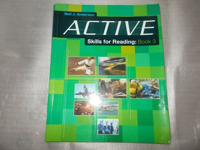 ACTIVE Skills for Reading：Book3 2003年版 ISBN：0-8384-2611-5