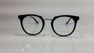 PAUL HUEMAN 光學眼鏡 PHF-5103A-C5 (黑-銀) 韓國潮框。贈-磁吸太陽眼鏡一副