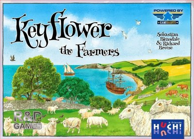 骰子人桌遊-(附彩印中規)大五月花號農夫擴充Keyflower The Farmers(策略.拼放)需搭配基本版