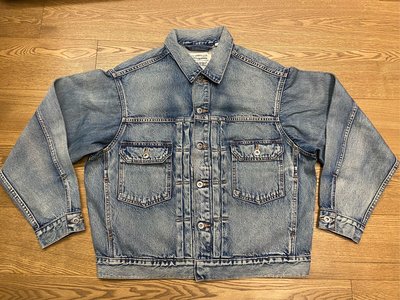 LEVIS MADE &amp; CRAFTED LMC OVERSIZED TYPE II TRUCKER JACKET 21261 0011 m號 L號