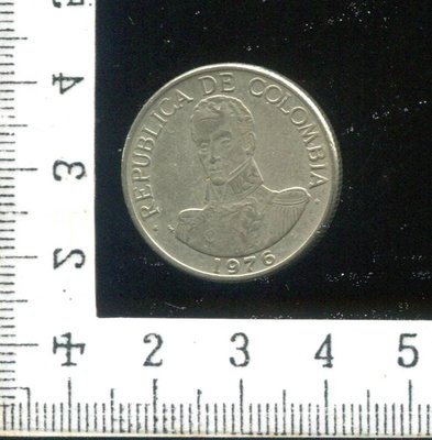 【哥倫比亞錢幣=1976年】1143