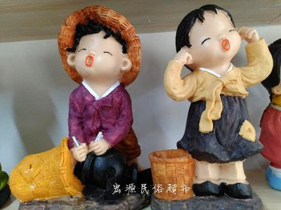 韓式民俗創意娃娃擺件蹦爆米花造型娃娃農家樂擺設