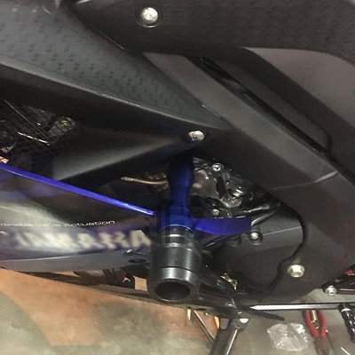 山葉 Hfmoto 摩托車車架滑塊防墜落保護器防撞墊保護器適用於 YAMAHA R15 V3