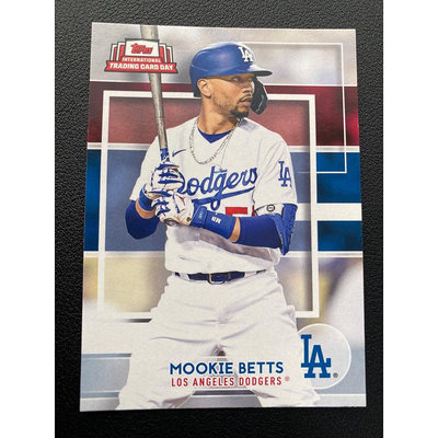 MLB Mookie Betts 2022 球員卡日 洛杉磯道奇隊