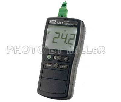 【米勒線上購物】溫度計 TES-1311A 單端輸入溫度錶 另有TES-1312A 雙端雙顯示溫度錶