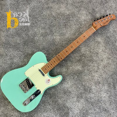 [反拍樂器] Bacchus BTE-1 RSM/M SFG 海泡綠 電吉他 燻烤楓木 免運費 入門琴 日本 滿配件