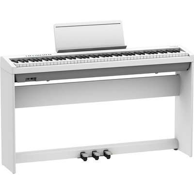 《民風樂府》Roland FP-30X 藍芽數位鋼琴 白色 含同色琴架琴椅 FP30X 數位鋼琴 全新品公司貨