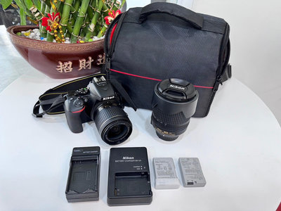 【艾爾巴二手】Nikon D5600+ Nikon18-55mm與18-140mm鏡頭 #二手相機 #屏東店76068