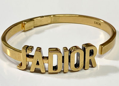 DIOR J’ADIOR 鍍金復古手環 專櫃正品 不賣仿品 JADIOR