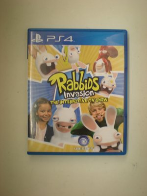 PS4 瘋狂兔子全面侵略 TV互動遊戲 英文版