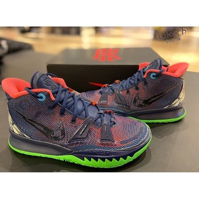 【正品】日本Nike Kyrie 7 Ep Eye Of Horus 藍綠橘 籃球鞋 Xdr 厄文 Cq9327-401