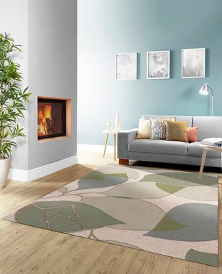 【范登伯格】德克薩斯綠葉倩影進口大尺寸絲質地毯.促銷價4790元含運-200x290cm