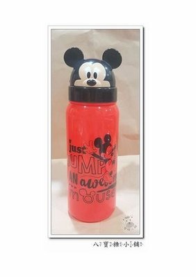 八寶糖小舖~米奇翻蓋水壺 Mickey 米奇吸管水壺 大頭立體造型款 兒童水壺 迪士尼 Disney 可愛現貨