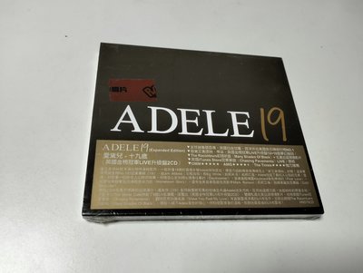Adele愛黛兒.19.十九歲.2008全新未拆Live升級盤2CD