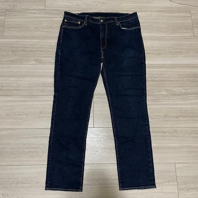 Levi's levis 511 04511-2406 W38 L32 深藍原色低腰合身大E窄版牛仔褲 504 513