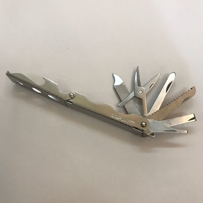 CGAST 不銹鋼多功能組合工具 折疊迷你EDC戶外口袋小剪刀工具