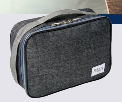 [瑞絲小舖]~日雜MONO MAX附錄BEAMS LIGHTS多功能收納包 手提包 旅行包 盥洗包 洗漱包 化妝包