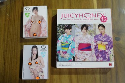 Juicy Honey 42 女優寫真卡 飛鳥鈴 Julia 吉高寧寧 一套72張 (盒)