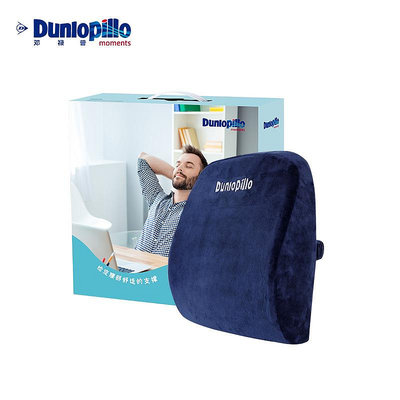 DUNLOPILLO/鄧祿普護腰托腰靠墊 電腦椅背枕 護脊椎椅子靠墊