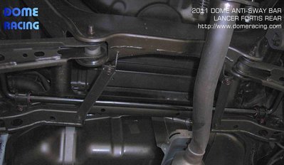 【童夢國際】D.R DOME RACING MITSUBISHI OUTLANDER 4WD 後防傾桿 24mm實心