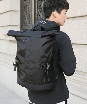 【Mr.Japan】日本限定 GLOBAL WORK 後背包 反折 大容量 a4 通勤 休閒 上課 包包 包 黑 預購款