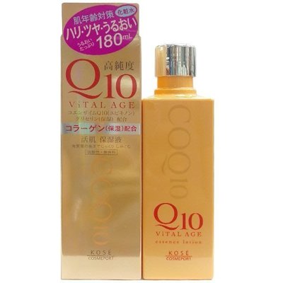 【美妝行】KOSE 高絲 Q10 緊緻活膚化妝水 180ml