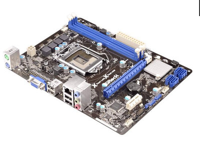 電腦雜貨店→華擎H61M-VG4主機板 (1155 顯示 DDR3 H61)二手良品 $500