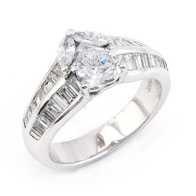 【JHT 金宏總珠寶/GIA鑽石專賣】0.711ct天然鑽石戒指/材質:PT900(JB22-DR06)
