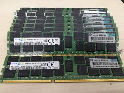 HP/惠普 743423-081 16G 2R*4 PC3L-10600R G8 GEN8伺服器記憶體