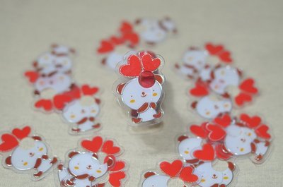 《 禮品批發王 》韓國烘培包裝 可愛熊貓封口片  10枚