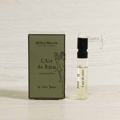Miller Harris 記憶的香氣 L'Air de Rien 女性淡香精 2ml 可噴式 全新 試管香水