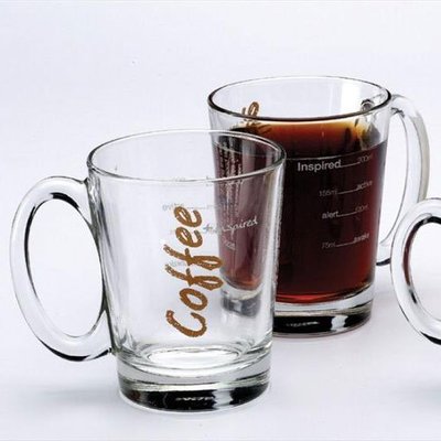 ☘小宅私物☘ Ocean GET Active 咖啡杯 (1入) 玻璃杯 水杯 飲料杯 刻度杯 現貨附發票