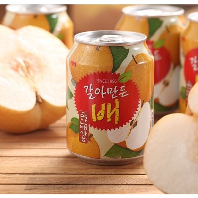 LENTO SHOP -韓國海太 HAITAI 水梨汁 水梨果汁  238ml x 12罐 (盒)
