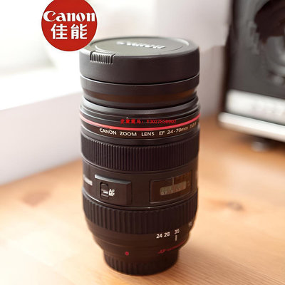 愛爾蘭島-CANON個性咖啡杯佳能創意單反伸縮鏡頭杯子24-70攝影禮物相機水杯滿300出貨