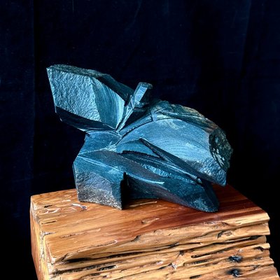 太極石雕 2.6公斤 舞動太極 蘇瑞鹿老師作品 1179