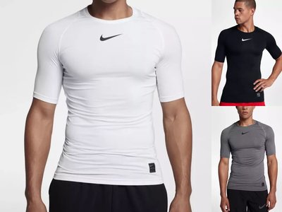 ❤奢品匯&專櫃直出最低價❤Nike/耐吉 PRO 男子運動速干健身透氣跑步短袖訓練緊身衣 838092