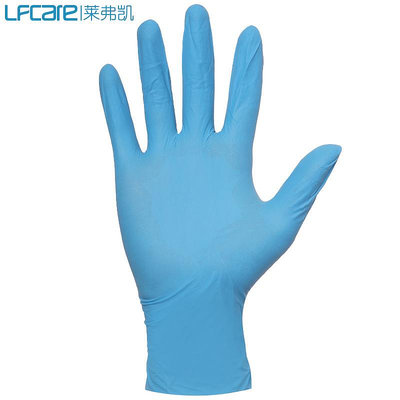 手套萊弗凱用手套一次性丁腈手套專用加厚耐用非無菌防護檢查外科