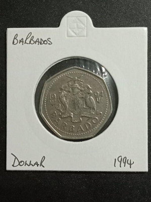 1994年巴貝多1DOLLAR硬幣
