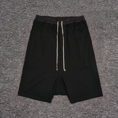 Ella精品-暗黑RO drkshdw classic long drawstring sweat shorts 短褲