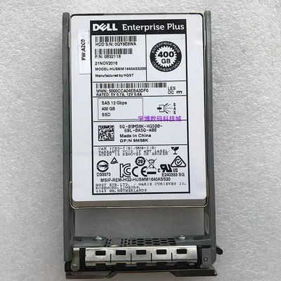 DELL 康貝存儲 400G SSD SAS 12Gb 2.5寸 09M58K 9M58K 固態硬碟