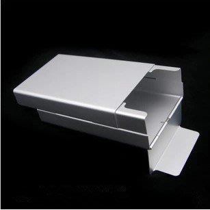 鋁合金滑蓋煙盒 超薄自動彈蓋煙盒創意個性金屬鋁合香菸