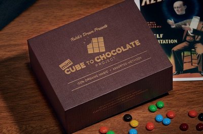 cube to chocolate 魔方變巧克力 魔術方塊變巧克力 魔術方塊變成巧克力 魔方巧克力