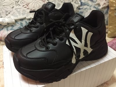 [Fashion Fusion] 韓國 korea MLB YANKEES ny 老爹鞋 黑