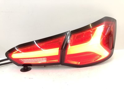 車燈 FOCUS MK4 LED 導光 尾燈 後燈 福克斯 跑馬 流光 方向燈 19 20 21 年 紅殼 改裝